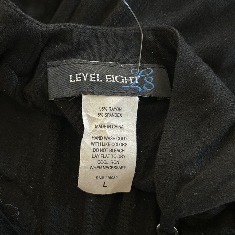 Level Eight Long Black Casual Dress - Picture 3 of 3